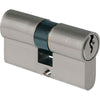 Cilindro Sagomato 2300 Ibfm - Ott.Cromo Satinato Chiavi 3 Camma Din Mm 70 35+35- 2 Pezzi