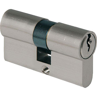 Cilindro Sagomato 2300 Ibfm - Ott.Cromo Satinato Chiavi 3 Camma Din Mm 90 40+50- 2 Pezzi