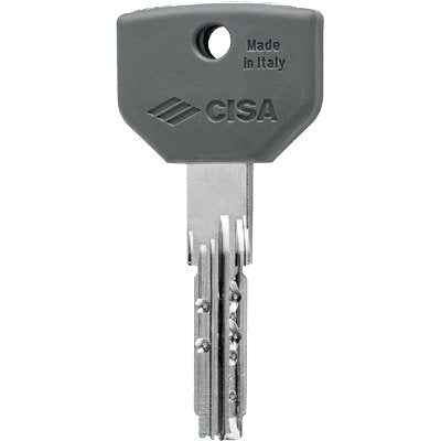 Chiave Punzonata Cisa 00670.10 Originale Ottone Nichelato