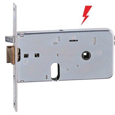 Serratura Metallo Infilare Elettrica 551 Iseo B.Q Zinc F.Mm 16 F.Ovale Scr H.Mm 76 E.Mm 60