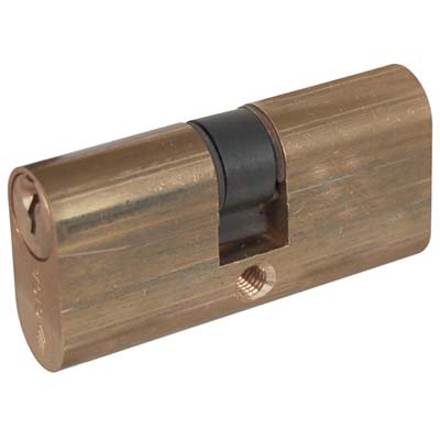 Cilindro Ovale 08210 Cisa Ottone Chiavi 3 Mm 56 28+28