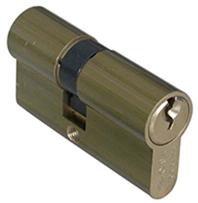 Cilindro Sagomato 08011 Logo Ottone Chiavi 3 Mm 80 35+45