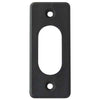 Mostrina Rettangolare Foro Ovale 06027 Cisa - Nylon Nero Mm 54X23- 5 Pezzi