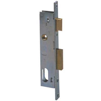 Serratura Montante Infilare 44220 Cisa B.Q Zinc F.Mm 16 F.Ovale M1+Scr+Q8 E.Mm 18