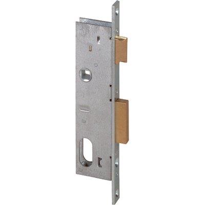 Serratura Montante Infilare 44225 Cisa B.Q Zinc F.Mm 16 F.Ovale M2+Scr+Q8 E.Mm 35