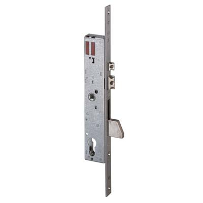 Serratura Montante Infilare Elettrica 16215 Cisa B.Q Inox F.Mm 22 F.Sagom M1+Scr+Q8 E.Mm 35