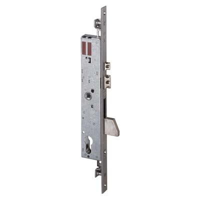 Serratura Montante Infilare Elettrica 16225 Cisa B.Q Inox F.Mm 22 F.Sagom M1 Tripl+Scr+Q8 E.Mm 30