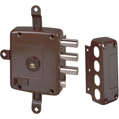 Serratura Legno Applicare 57177 Cisa Dm M4 Scr+Quint E.Mm 63 Sx