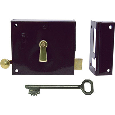 Serratura Legno Applicare 175 Bonaiti - Mappa M2+Tirante E.Mm 50 Dx- 2 Pezzi