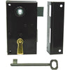 Serratura Legno Applicare 185 Bonaiti - Mappa M2+Scr+Q6 E.Mm 45 Sx- 2 Pezzi