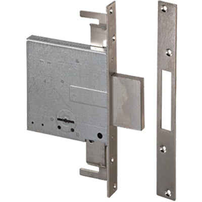 Serratura Metallo Infilare 57015 Cisa B.Q Zinc F.Mm 25 Dm M4 H.Mm 114 E.Mm 60