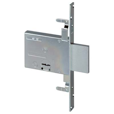 Serratura Metallo Infilare 57016 Cisa B.Q Zinc F.Mm 25 Dm M4 Tripl H.Mm 82 E.Mm 60