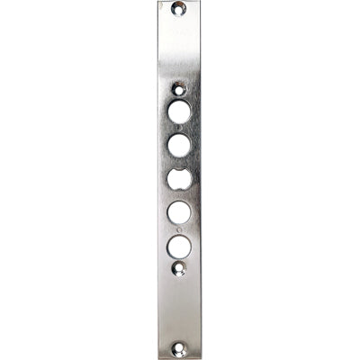 Contropiastra 60 Cr - Zincata Mm 294X32 I.Mm 28 X 2101-2151-2201-2251- 3 Pezzi
