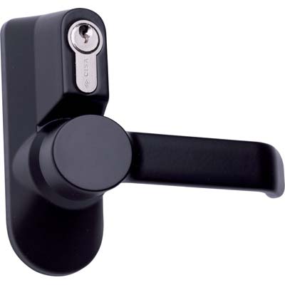 Maniglia Antipanico Esterna 07078.38 Cisa + Cilindro Vern Nera