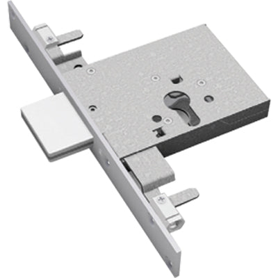 Serratura Metallo Infilare 2053 Securemme B.Q Zinc F.Mm 25 F.Sagom M3 Tripl H.Mm 82 E.Mm 60