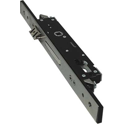 Serratura Montante Infilare 1410S Omec B.Q Inox F.Mm 25 F.Sagom M1 Trip+Scr+Q8 E.Mm 35