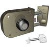 Serratura Legno Applicare 1650 Cr C.Pompa M2+Scr+Pomolo E.Mm 60 Sx