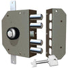 Serratura Legno Applicare 3250P Cr C.Pompa M4+Pomolo Tripl+Scr E.Mm 60 Dx