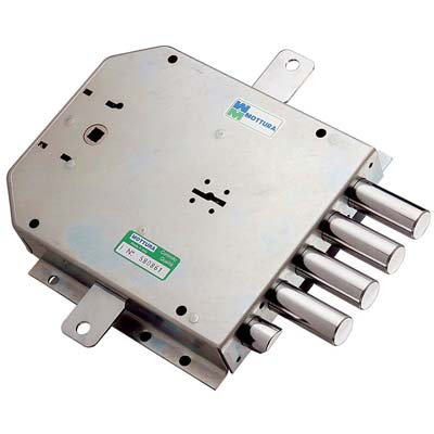 Serratura Metallo Applicare 50555 Mottura Dm M4 Tripl+Scr Ip.Mm 25 E.Mm 60 Dx