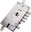 Serratura Metallo Applicare 85595 Mottura Doppio F.Sagom M2 Tripl+Scr Ip.Mm 28 E.Mm 63 Sx