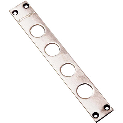 Contropiastra 94240F/37 Mottura Zincata Mm 206X30 H.Mm 3 I.Mm 37