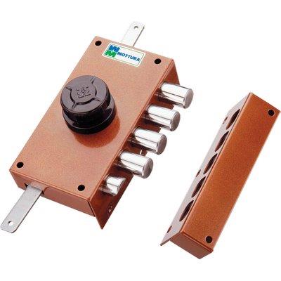 Serratura Legno Applicare 30437 Mottura C.Pompa M2 + Scr + Pomolo E.Mm 30 Sx