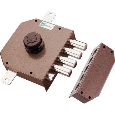 Serratura Legno Applicare 30631 Mottura C.Pompa M4 Tripl+Scr + Pomolo E.Mm 63 Dx