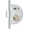 Serratura Cancello Infilare 255 Mg - B.Q Zinc F.Mm 20 C.Tondo M1+Scr+P E.35 C.17 Cf=Pz2- 1 Confezioni
