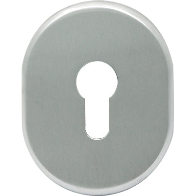 Mostrina Porta Blindata 316L/Sv Cipierre - F.Sagom Cromo Satinato Mm 90X70- 5 Pezzi