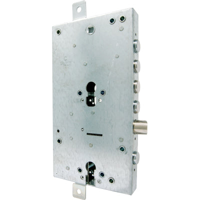 Serratura Metallo Applicare 50228 Cipierre Doppio F.Sagom M2 Tripl+Scr Ip.Mm 28 E.Mm 63 Dx/Sx