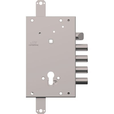 Serratura Metallo Applicare Cs128 Cipierre F.Sagom M2 Tripl+Scr Ip.Mm 28 E.Mm 63 Dx/Sx