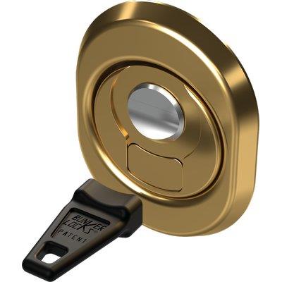 Defender Magnetico Bkl Cipierre Ottone Lucido F.Sag I.Mm 38 D.Mm 50 H.Mm 18