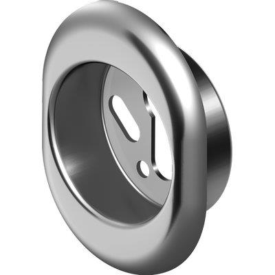 Bocchetta Antistrappo Defender Mrm500 Disec Cromo Satinato I.Mm 38/31 D.Mm 50 H.Mm 20