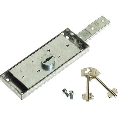 Serratura Serranda Applicare 2215 Securemme Dm C.Piegato Laterale Dx