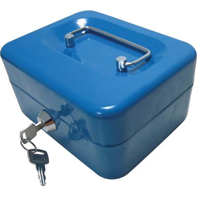 Cassetta Portavalori Effe Acciaio Verniciato Chiavi 2 Cm 15X12X8