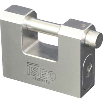 Lucchetto Antiscasso Clarus Iseo Acciaio Carbonitrurato Chiavi 3 Mm 75