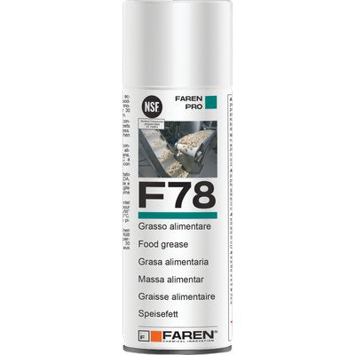 Grasso Alimentare Spray F78 Faren - Ml 400- 12 Pezzi