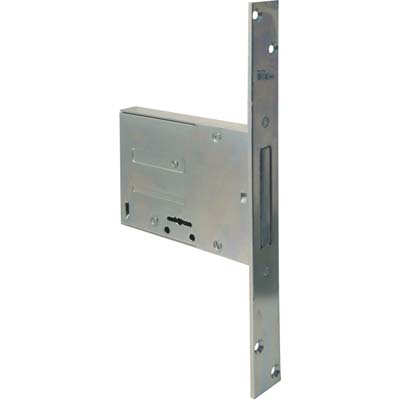 Serratura Metallo Infilare 661 Iseo B.Q Zinc F.Mm 25 Dm M4 H.Mm 82 E.Mm 60