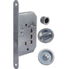 Serratura Porta Scorrevole Bon Bonaiti Nicchie Tonde E.Mm 50 B.Tondo Cromo Satinato