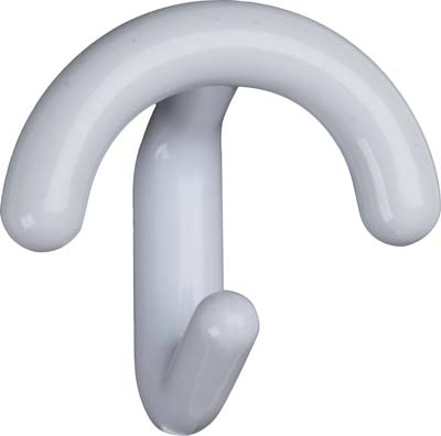 Appendiabiti A Muro Colorado - Policarbonato Bianco- 4 Pezzi