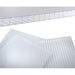 Lastra Alveolare - Policarbonato Trasparente Cm 98X200 S.Mm 10
