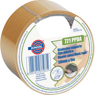 Nastro Biadesivo 721 Ppda Eurocel - Mm 50 Ml 5- 12 Pezzi