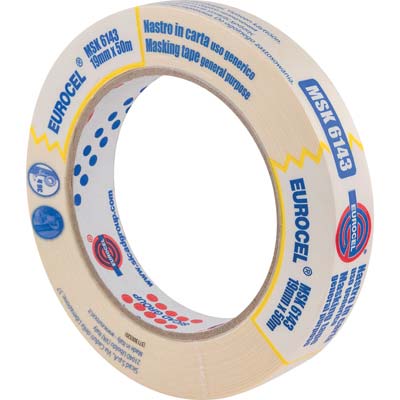 Nastro Carta Msk 6143 Tb Eurocel - Mm 19 Ml 50- 96 Pezzi