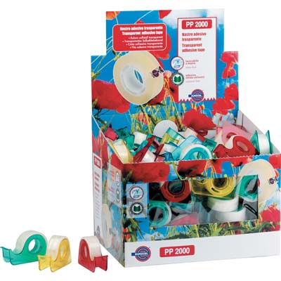 Nastro Adesivo Trasparente Chioccia Eurocel - Ppl Mm 10 Ml 15 Cf=Pz 100- 1 Confezioni