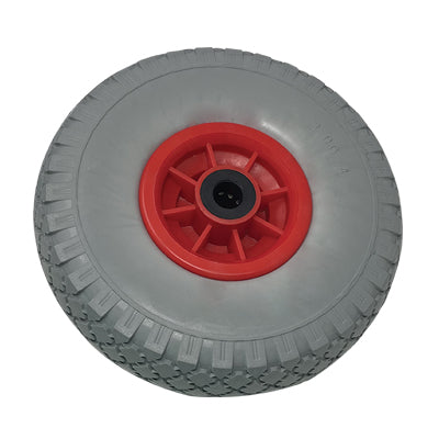 Ruota Pu Antiforo X Bravetta Mozzo Centrato Hand 3.00X4 Disco Plt Mozzo Mm 75 F.Mm 20