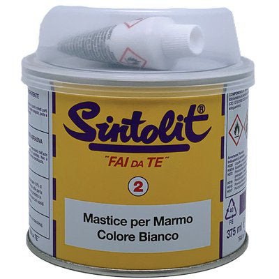 Stucco Marmo Fai Da Te Sintolit Bianco Ml 375