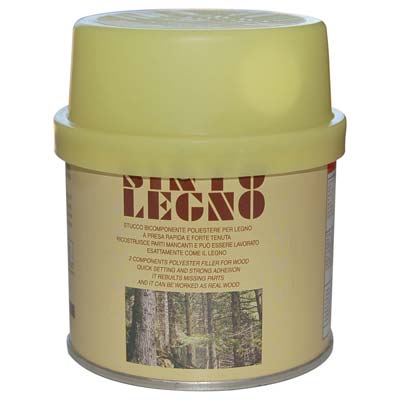 Stucco Legno Sintolegno - Chiaro Scuro Ml 175- 2 Pezzi