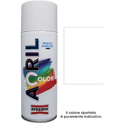 Smalto Spray Acril Color Arexons - Trasparente Opaco Ml 400- 6 Pezzi
