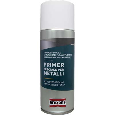 Fondo Spray Speciale Primer Metallo Arexons - Riempitivo Ml 400- 6 Pezzi