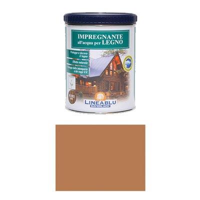 Impregnante Acqua Lineablu Sayerlack Hi2011 Castagno/Noce Chiaro Lt 2,5